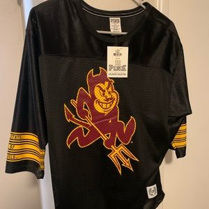 PINK ASU Sundevils Jersey. XS